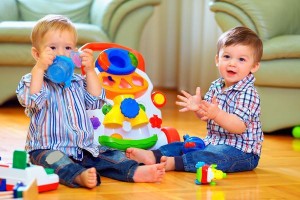 Puzzle games for children of two or three years